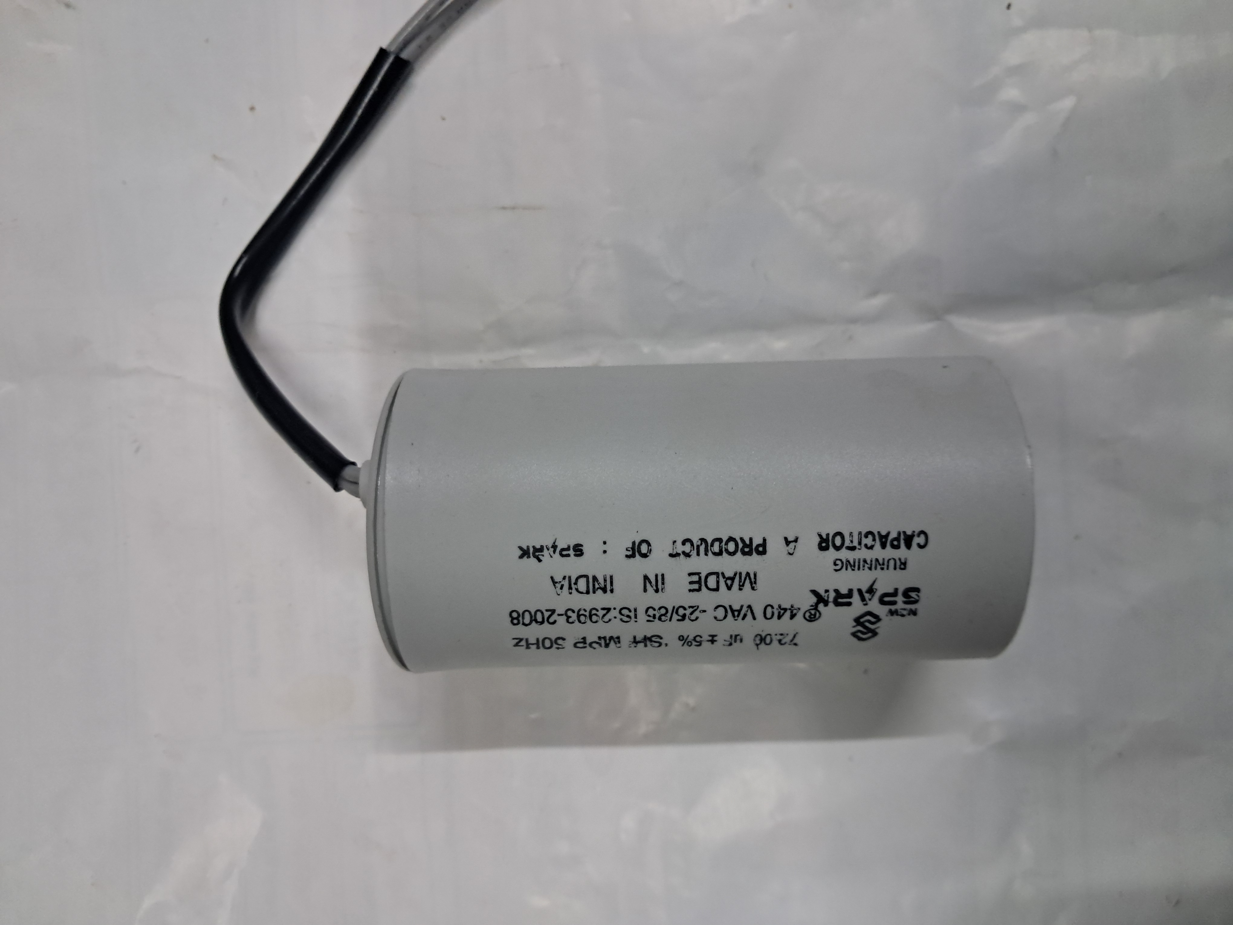 72uf capacitor